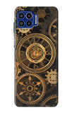 Motorola One 5G Hard Case Clock Gear