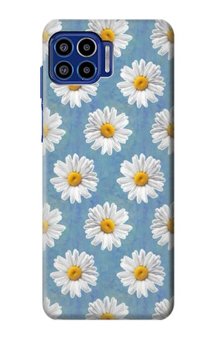 Motorola One 5G Hard Case Floral Daisy