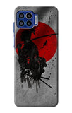 Motorola One 5G Hard Case Japan Flag Samurai