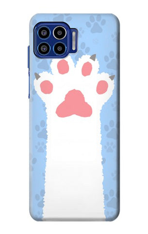 Motorola One 5G Hard Case Cat Paw