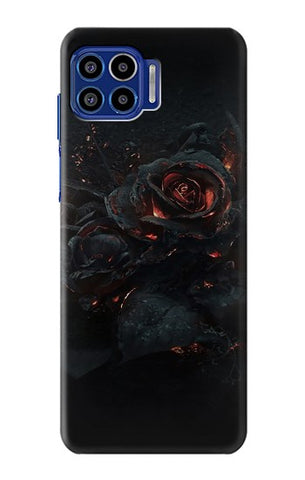 Motorola One 5G Hard Case Burned Rose
