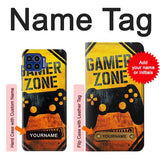 Motorola One 5G Hard Case Gamer Zone with custom name