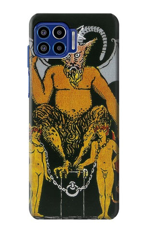 Motorola One 5G Hard Case Tarot Card The Devil