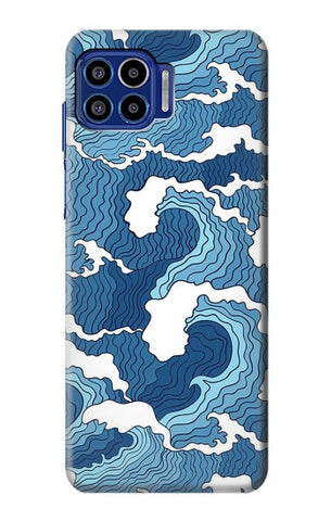 Motorola One 5G Hard Case Wave Pattern