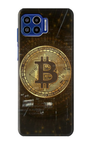 Motorola One 5G Hard Case Cryptocurrency Bitcoin