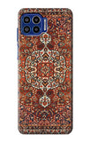 Motorola One 5G Hard Case Persian Carpet Rug Pattern