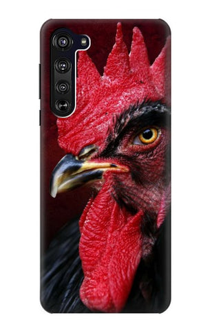 Motorola Edge Hard Case Chicken Rooster