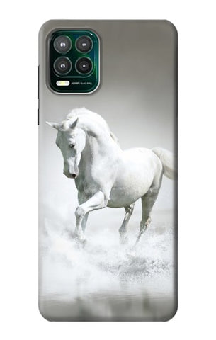 Motorola Moto G Stylus 5G Hard Case White Horse