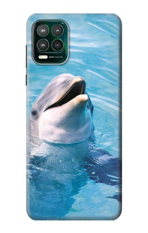 Motorola Moto G Stylus 5G Hard Case Dolphin