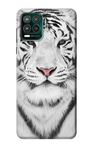 Motorola Moto G Stylus 5G Hard Case White Tiger
