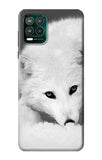 Motorola Moto G Stylus 5G Hard Case White Arctic Fox