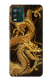 Motorola Moto G Stylus 5G Hard Case Chinese Gold Dragon Printed
