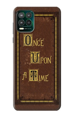 Motorola Moto G Stylus 5G Hard Case Once Upon a Time Book Cover