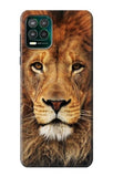 Motorola Moto G Stylus 5G Hard Case Lion King of Beasts