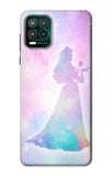 Motorola Moto G Stylus 5G Hard Case Princess Pastel Silhouette