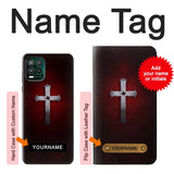 Motorola Moto G Stylus 5G Hard Case Christian Cross with custom name