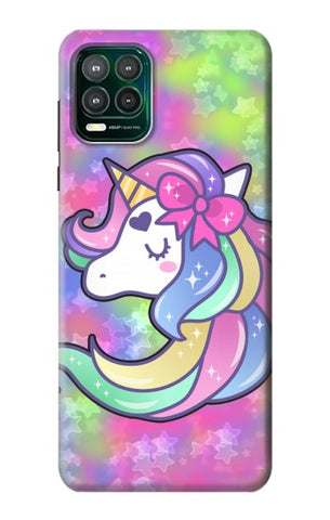 Motorola Moto G Stylus 5G Hard Case Pastel Unicorn