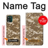 Motorola Moto G Stylus 5G Hard Case Army Camo Tan with custom name