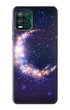 Motorola Moto G Stylus 5G Hard Case Crescent Moon Galaxy