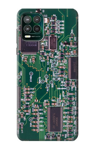 Motorola Moto G Stylus 5G Hard Case Electronics Circuit Board Graphic