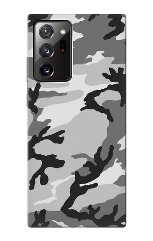 Samsung Galaxy Note 20 Ultra, Ultra 5G Hard Case Snow Camo Camouflage Graphic Printed
