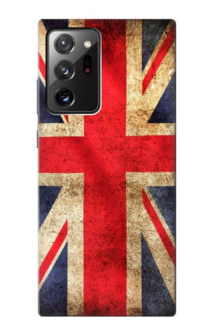 Samsung Galaxy Note 20 Ultra, Ultra 5G Hard Case British UK Vintage Flag