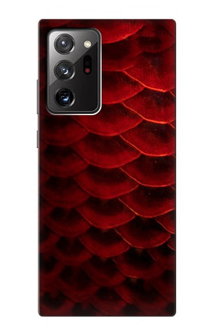 Samsung Galaxy Note 20 Ultra, Ultra 5G Hard Case Red Arowana Fish Scale