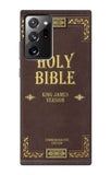 Samsung Galaxy Note 20 Ultra, Ultra 5G Hard Case Holy Bible Cover King James Version