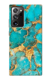 Samsung Galaxy Note 20 Ultra, Ultra 5G Hard Case Aqua Turquoise Stone