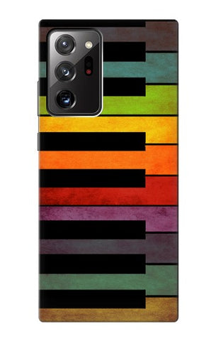 Samsung Galaxy Note 20 Ultra, Ultra 5G Hard Case Colorful Piano