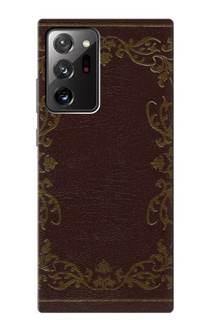 Samsung Galaxy Note 20 Ultra, Ultra 5G Hard Case Vintage Book Cover
