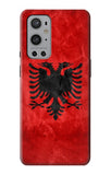 OnePlus 9 Pro Hard Case Albania Red Flag