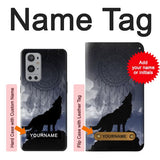 OnePlus 9 Pro Hard Case Dream Catcher Wolf Howling with custom name