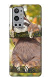 OnePlus 9 Pro Hard Case Cute Baby Sloth Paint