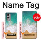 OnePlus 9 Pro Hard Case Sea Beach with custom name