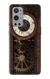OnePlus 9 Pro Hard Case Steampunk Clock Gears