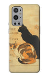 OnePlus 9 Pro Hard Case Vintage Cat Poster