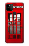 Google Pixel 5A 5G Hard Case Classic British Red Telephone Box