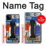 Google Pixel 5A 5G Hard Case Payphone with custom name