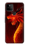 Google Pixel 5A 5G Hard Case Red Dragon