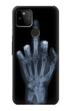 Google Pixel 5A 5G Hard Case X-ray Hand Middle Finger