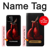 Google Pixel 5A 5G Hard Case Boxing Glove with custom name