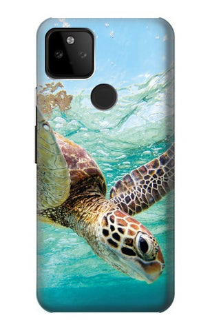 Google Pixel 5A 5G Hard Case Ocean Sea Turtle
