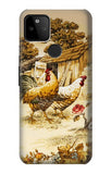Google Pixel 5A 5G Hard Case French Country Chicken