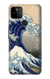Google Pixel 5A 5G Hard Case Katsushika Hokusai The Great Wave off Kanagawa