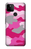 Google Pixel 5A 5G Hard Case Pink Camouflage