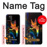 Google Pixel 5A 5G Hard Case Tinkerbell Magic Sparkle with custom name