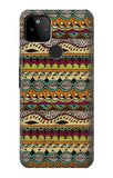 Google Pixel 5A 5G Hard Case Aztec Boho Hippie Pattern