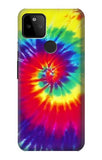 Google Pixel 5A 5G Hard Case Tie Dye Fabric Color