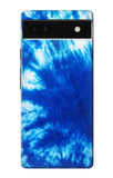 Google Pixel 6a Hard Case Tie Dye Blue